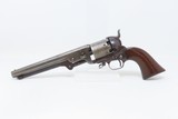 c1857 COLT Model 1851 NAVY Revolver CIVIL WAR RANGER Antique Third Model, 3rd Type CUT FOR SHOULDER STOCK, Swivel - 2 of 21