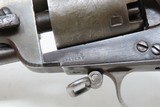c1857 COLT Model 1851 NAVY Revolver CIVIL WAR RANGER Antique Third Model, 3rd Type CUT FOR SHOULDER STOCK, Swivel - 6 of 21