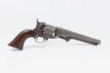 c1857 COLT Model 1851 NAVY Revolver CIVIL WAR RANGER Antique Third Model, 3rd Type CUT FOR SHOULDER STOCK, Swivel - 18 of 21