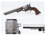 c1857 COLT Model 1851 NAVY Revolver CIVIL WAR RANGER Antique Third Model, 3rd Type CUT FOR SHOULDER STOCK, Swivel
