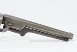 c1857 COLT Model 1851 NAVY Revolver CIVIL WAR RANGER Antique Third Model, 3rd Type CUT FOR SHOULDER STOCK, Swivel - 21 of 21