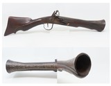 Antique Ornate OTTOMAN Flintlock BLUNDERBUSS DAG/KNEE Pistol PIRATES Ornate Pattern Short Scattergun with Sling Bar - 1 of 16