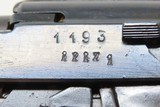WW II THIRD REICH German SPREEWERKE “cyq” Code P.38 Pistol C&RWorld War 2 9mm Sidearm w/HOLSTER & EXTRA MAGAZINE - 11 of 25