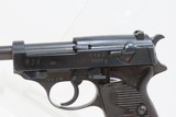 WW II THIRD REICH German SPREEWERKE “cyq” Code P.38 Pistol C&RWorld War 2 9mm Sidearm w/HOLSTER & EXTRA MAGAZINE - 8 of 25