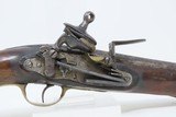 Spanish PATILLA MIQUELET Flintlock .69 Caliber PISTOL with Family Crest Antique Large Martial Pistol with Belt Hook - 4 of 19