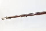 HEWES & PHILLIPS US SPRINGFIELD Model 1816 .69 MUSKET Antique “Bolster” Conversion with BAYONET - 21 of 23
