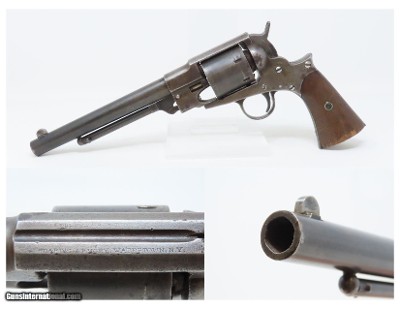 CIVIL WAR Antique HOARD’S ARMORY Army Model .44 Caliber Percussion REVOLVER 1 of Just 2,000 AUSTIN T. FREEMAN Patent Revolvers
