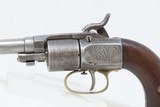 VERY RARE Antique MASSACHUSETTS ARMS Revolver MANUALLY REVOLVED CylinderETCHED & ENGRAVED; 1 of Only 900 Manufactured - 10 of 20