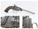 VERY RARE Antique MASSACHUSETTS ARMS Revolver MANUALLY REVOLVED CylinderETCHED & ENGRAVED; 1 of Only 900 Manufactured - 2 of 20