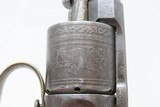 VERY RARE Antique MASSACHUSETTS ARMS Revolver MANUALLY REVOLVED CylinderETCHED & ENGRAVED; 1 of Only 900 Manufactured - 11 of 20