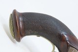Antique 1850s BELGIAN Percussion LARGE BORE .69 “MANSTOPPER” Belt Pistol
BRASS BARRELED Self-defense BELT/POCKET Pistol - 3 of 17