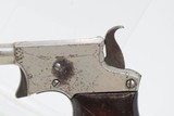 Antique REMINGTON No. 1 RIVERBOAT GAMBLER “Vest Pocket” .22 RF DERINGER1 of 17,000 Made During its Production Run - 4 of 16