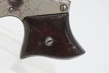 Antique REMINGTON No. 1 RIVERBOAT GAMBLER “Vest Pocket” .22 RF DERINGER1 of 17,000 Made During its Production Run - 3 of 16
