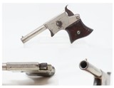 Antique REMINGTON No. 1 RIVERBOAT GAMBLER “Vest Pocket” .22 RF DERINGER1 of 17,000 Made During its Production Run - 1 of 16