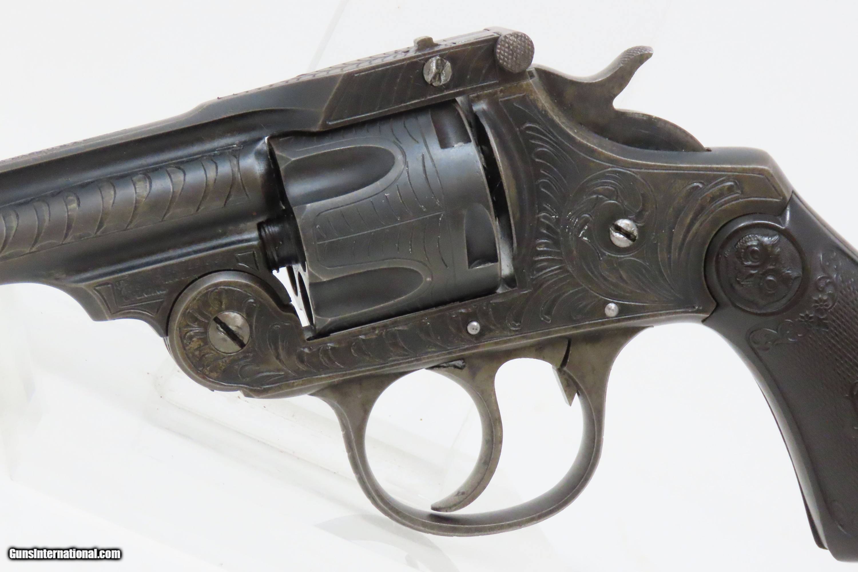 IVER JOHNSON ARMS & CYCLE WORKS .38 Double Action Top Break C&R Revolver  VERY NICE Turn of the Century SELF DEFENSE Revolver