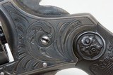 Nicely Engraved .38 CF IVER JOHNSON ARMS & CYCLE Top Break C&R DA RevolverNICE Turn of the Century SELF DEFENSE Revolver - 6 of 18