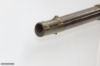 18th Century SCANDINAVIAN DOGLOCK Cavalry Carbine Saddle Ring .70 Antique Early Flintlock Design with Half Cock Safety Hook - Image 16 of 17