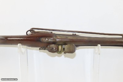 18th Century SCANDINAVIAN DOGLOCK Cavalry Carbine Saddle Ring .70 Antique Early Flintlock Design with Half Cock Safety Hook - Image 9 of 17