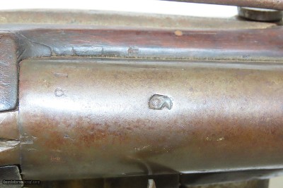 18th Century SCANDINAVIAN DOGLOCK Cavalry Carbine Saddle Ring .70 Antique Early Flintlock Design with Half Cock Safety Hook - Image 11 of 17