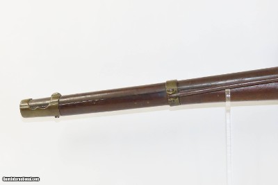 18th Century SCANDINAVIAN DOGLOCK Cavalry Carbine Saddle Ring .70 Antique Early Flintlock Design with Half Cock Safety Hook - Image 15 of 17