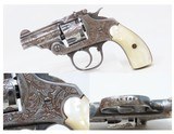 NICELY ENGRAVED Top-Break THAMES ARMS COMPANY .32 C&R Revolver PEARL GRIPS
Early 1900s Self Defense/Concealed Carry Revolver - 1 of 19