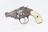 NICELY ENGRAVED Top-Break THAMES ARMS COMPANY .32 C&R Revolver PEARL GRIPS
Early 1900s Self Defense/Concealed Carry Revolver - 2 of 19