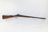 Antique 16 g. DOUBLE BARREL Side x Side FLINTLOCK Shotgun SILVER ESCUTCHEON 200+ Year Old Shotgun/FOWLING PIECE - 13 of 18