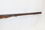 Antique 16 g. DOUBLE BARREL Side x Side FLINTLOCK Shotgun SILVER ESCUTCHEON 200+ Year Old Shotgun/FOWLING PIECE - 16 of 18