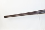 Antique 16 g. DOUBLE BARREL Side x Side FLINTLOCK Shotgun SILVER ESCUTCHEON 200+ Year Old Shotgun/FOWLING PIECE - 12 of 18