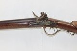 Antique 16 g. DOUBLE BARREL Side x Side FLINTLOCK Shotgun SILVER ESCUTCHEON 200+ Year Old Shotgun/FOWLING PIECE - 4 of 18