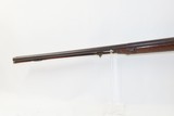 Antique 16 g. DOUBLE BARREL Side x Side FLINTLOCK Shotgun SILVER ESCUTCHEON 200+ Year Old Shotgun/FOWLING PIECE - 5 of 18