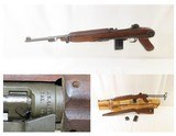 World War II U.S. INLAND M1 Carbine with Folding Wire Stock .30 WW2 C&R With Box, Provenance & Full Wood Stock, 3 Mags - 1 of 22