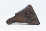 1918/1920 WORLD WAR I ERFURT Luger Double Date 9x19mm GERMAN POLICE 1920-30s Prussian Police Sidearm w/ Holster - 4 of 25