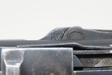 1918/1920 WORLD WAR I ERFURT Luger Double Date 9x19mm GERMAN POLICE 1920-30s Prussian Police Sidearm w/ Holster - 11 of 25