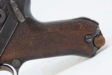 1918/1920 WORLD WAR I ERFURT Luger Double Date 9x19mm GERMAN POLICE 1920-30s Prussian Police Sidearm w/ Holster - 6 of 25
