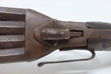 DUCKFOOT Ornate FOUR Barrel Pistol .32 Caliber PIRATE Mediterranean Antique Volley Pistol with Belthook & Inlaid Grips! - 8 of 19