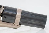 c1866 CONTINENTAL ARMS .22 Short Black Powder PEPPERBOX Pistol Cased Antique SCARCE 1 of 800 Pepperbox 5-SHOT Revolvers Made - 18 of 18
