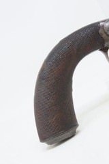 ENGRAVED Antique BRITISH Boxlock .54 “MANSTOPPER” Percussion BELT PistolMid-1800s SIDEHAMMER Belt/Coat Pocket Pistol - 3 of 17