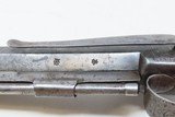 ENGRAVED Antique BRITISH Boxlock .54 “MANSTOPPER” Percussion BELT PistolMid-1800s SIDEHAMMER Belt/Coat Pocket Pistol - 10 of 17