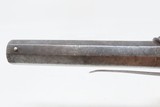 ENGRAVED Antique BRITISH Boxlock .54 “MANSTOPPER” Percussion BELT PistolMid-1800s SIDEHAMMER Belt/Coat Pocket Pistol - 9 of 17