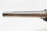 FINE Antique COLT NEW LINE .38 ETCHED PANEL Pocket Revolver w/4-INCH BARREL RARE 4-INCH Barrel WILD WEST Self Defense Gun - 11 of 21