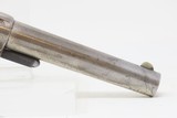 FINE Antique COLT NEW LINE .38 ETCHED PANEL Pocket Revolver w/4-INCH BARREL RARE 4-INCH Barrel WILD WEST Self Defense Gun - 21 of 21