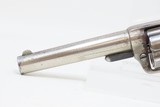FINE Antique COLT NEW LINE .38 ETCHED PANEL Pocket Revolver w/4-INCH BARREL RARE 4-INCH Barrel WILD WEST Self Defense Gun - 5 of 21