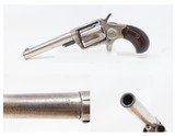 FINE Antique COLT NEW LINE .38 ETCHED PANEL Pocket Revolver w/4-INCH BARREL RARE 4-INCH Barrel WILD WEST Self Defense Gun - 1 of 21