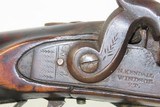 Birdseye Maple LONG RIFLE NICANOR KENDALL WINDSOR VERMONT Antique With Large Fancy Brass Patchbox - 6 of 18