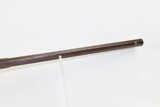 Birdseye Maple LONG RIFLE NICANOR KENDALL WINDSOR VERMONT Antique With Large Fancy Brass Patchbox - 11 of 18