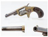 HANDY Antique COLT NEW LINE .22 Cal. RF Self Defense POCKET Revolver 7-SHOT SELF DEFENSE Revolver with NICKEL/BLUE Plating - 1 of 16
