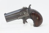 REMINGTON ARMS-U.M.C. Double DERINGER Type III .41 RF C&R Pistol OVER/UNDER Long-Lived American Conceal & Carry Pistol - 2 of 14