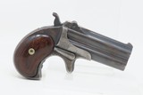 REMINGTON ARMS-U.M.C. Double DERINGER Type III .41 RF C&R Pistol OVER/UNDER Long-Lived American Conceal & Carry Pistol - 11 of 14