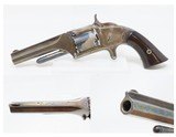 EARLY SERIAL NUMBER Antique SMITH & WESSON No. 1 1/2 .32 Revolver WILD WEST
NUMBER 212 of 26,300 1st Issue Spur Trigger Revolvers - 1 of 17